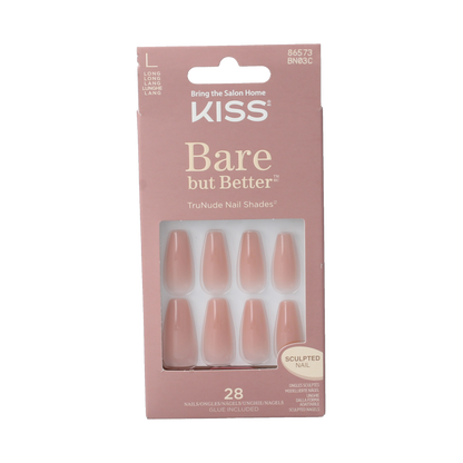 Kiss Bare but better nude glow 1 Set
