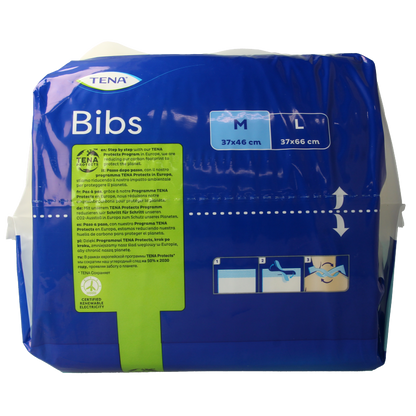 Tena Bibs 37 x 46cm 150 Stuks