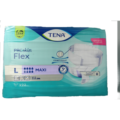 Tena Proskin flex maxi L 22 Stuks