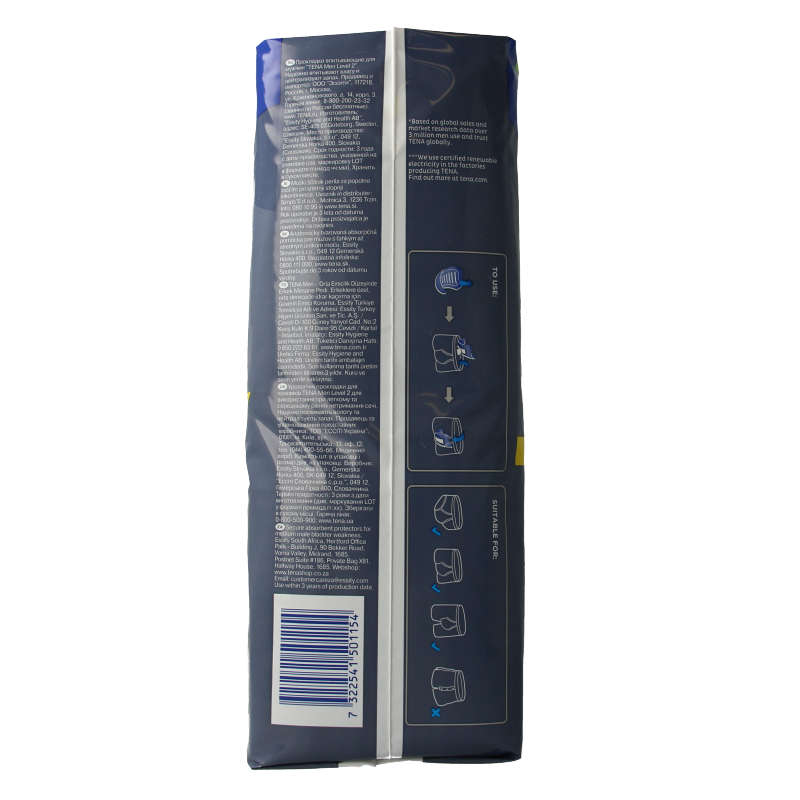 Tena For men level 2 20 Stuks