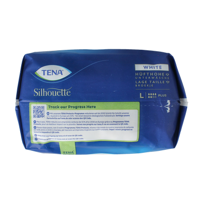 Tena Silhouette plus low waist wit L 10.00 Stuks