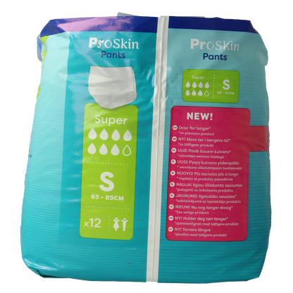 Tena Proskin pants super S 12 Stuks
