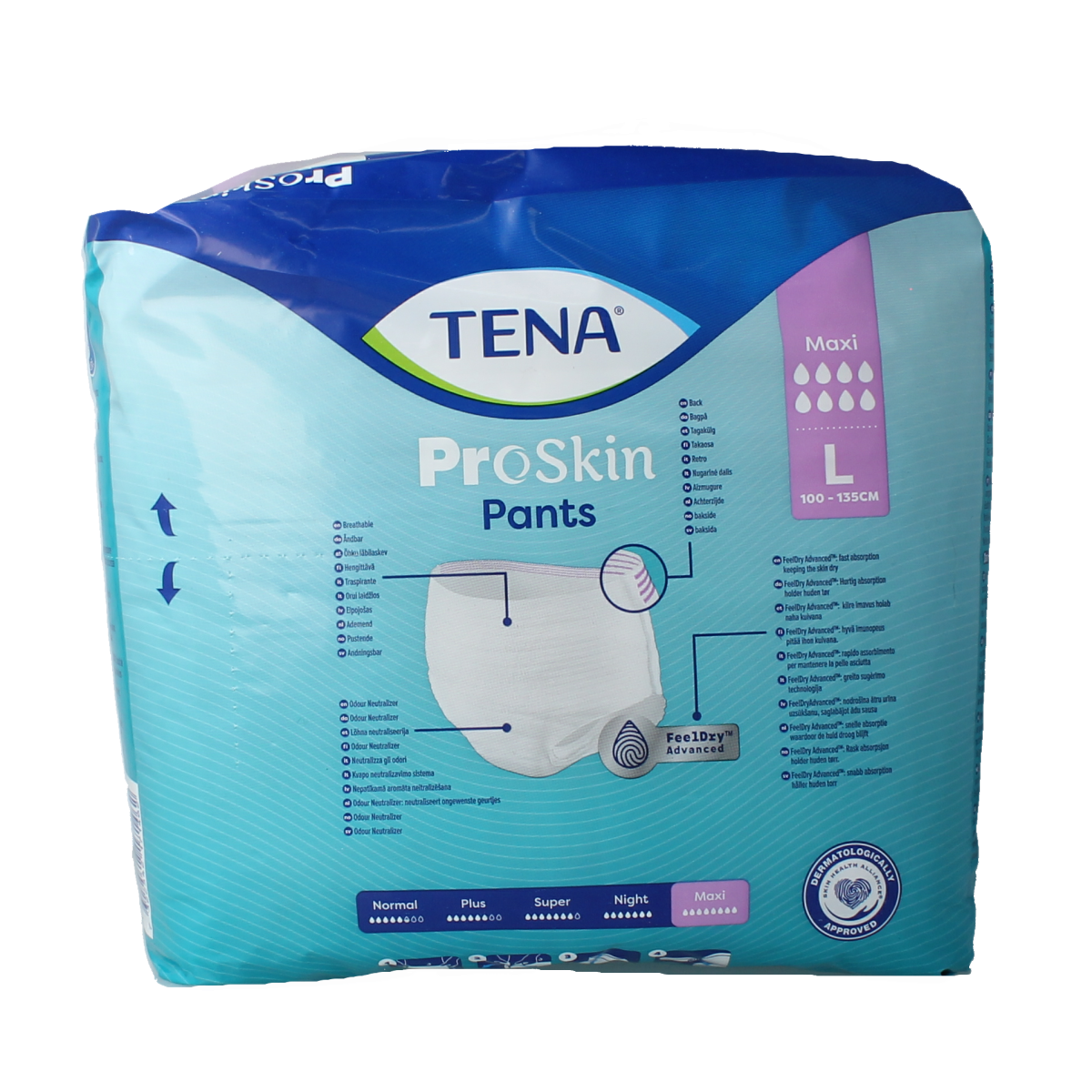 Tena Proskin pants maxi L 10.00 Stuks