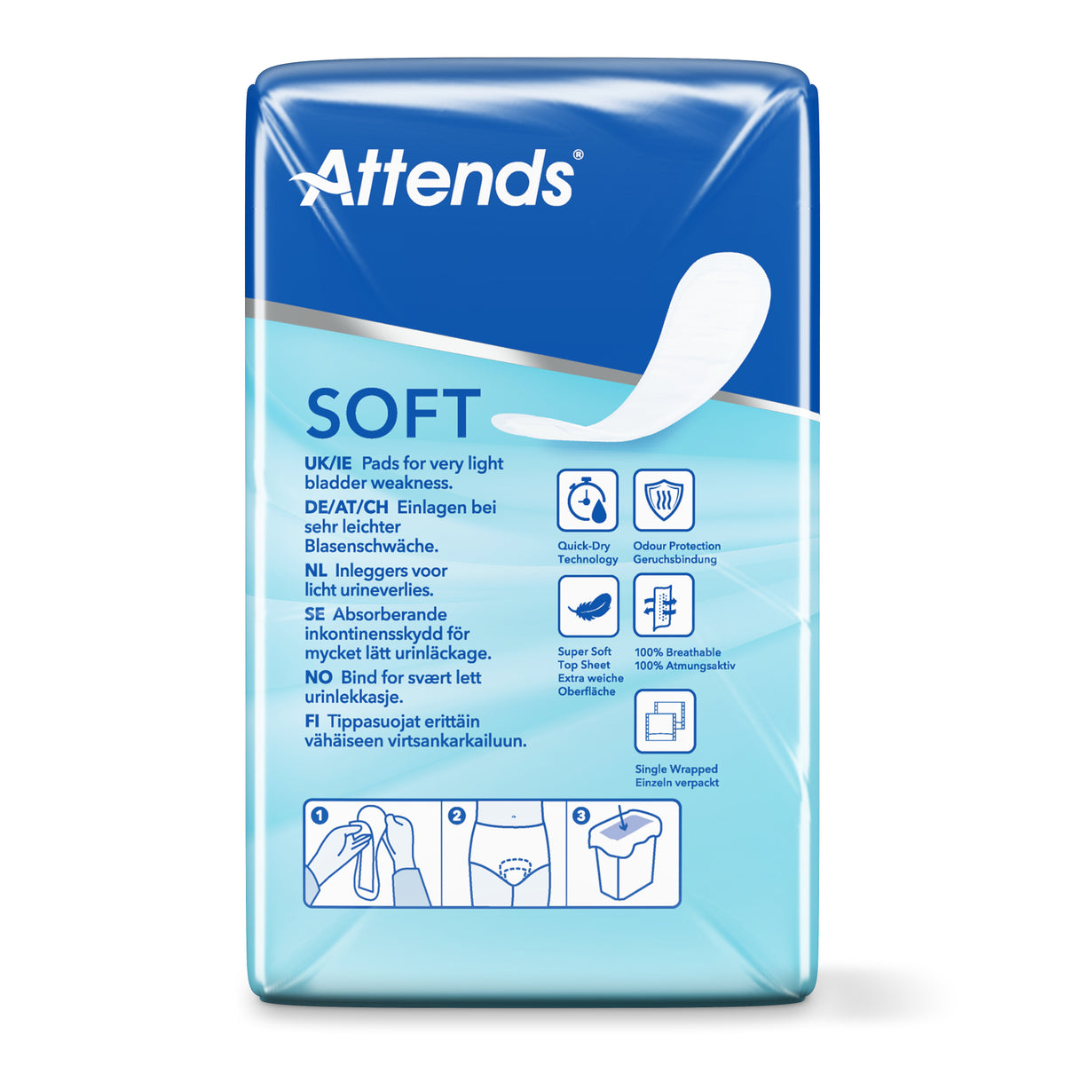 Attends Inlegger soft mini 1 20.00 Stuks