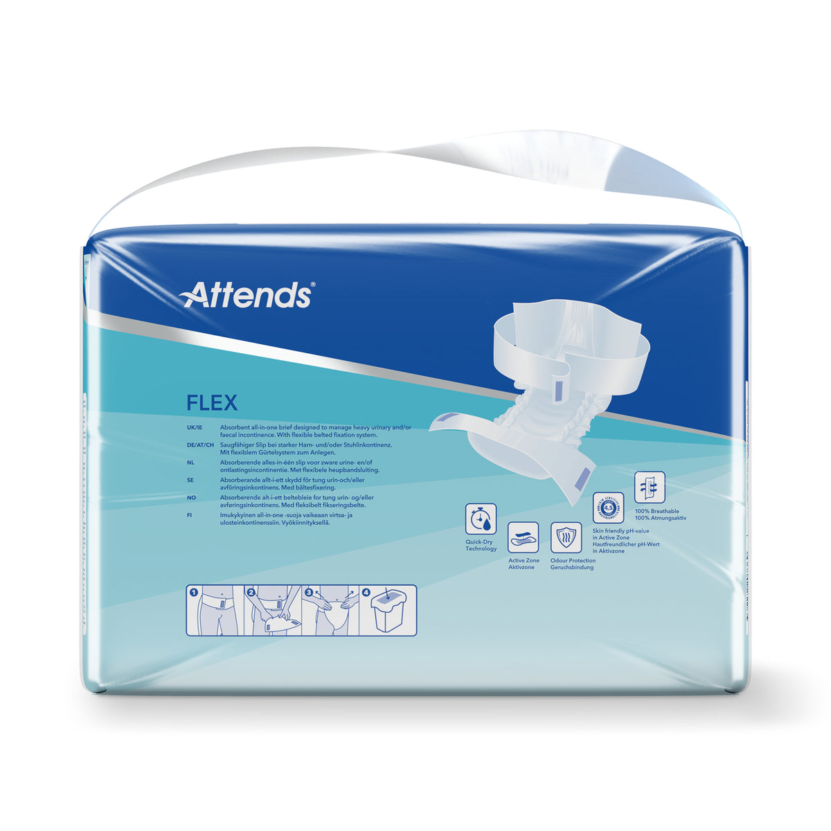 Attends Flex 8 maat L 85-125cm 28.00 Stuks