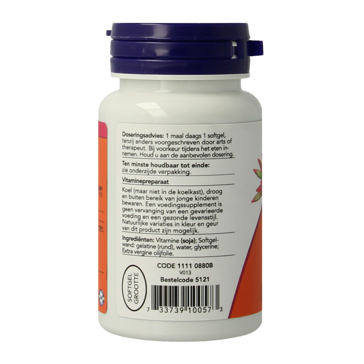 NOW Vitamine E-200 natuurlijke gemengde tocoferolen 100.00 Softgels