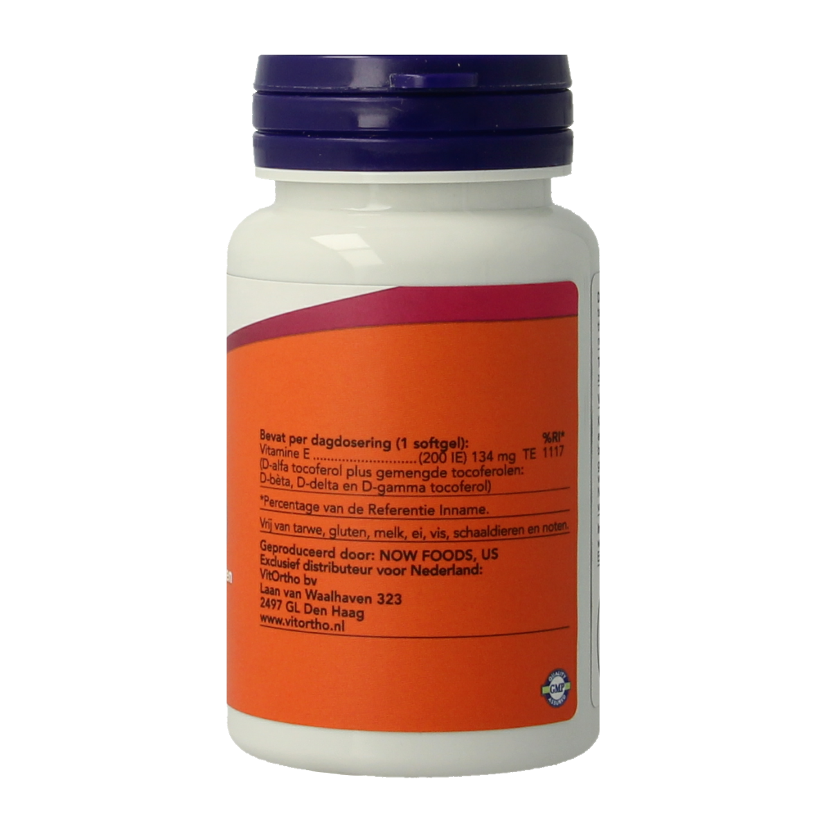 NOW Vitamine E-200 natuurlijke gemengde tocoferolen 100.00 Softgels