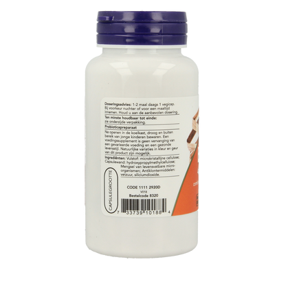 NOW Biotica 4x6 acidophilus 60.00 Vegetarische capsules