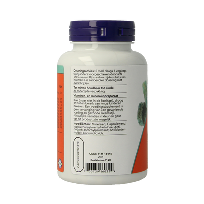 NOW Mineralen compleet 120.00 Vegetarische capsules