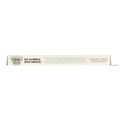 The Humble Co Tandenborstel bamboe -charcoal 1.00 Stuks