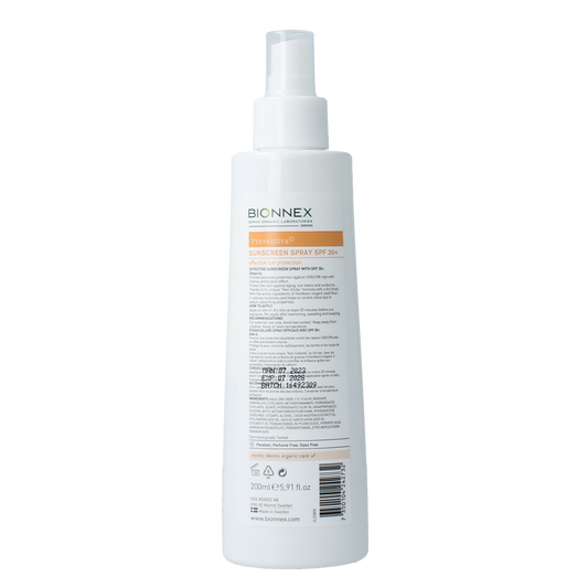 Bionnex Preventiva sunscreen spray SPF30 200.00 Milliliter