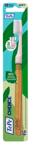 TePe Tandenborstel choice soft roze 3.00 Stuks