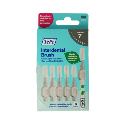TePe Interdentale ragers original grijs 1.3mm maat 7 6.00 Stuks