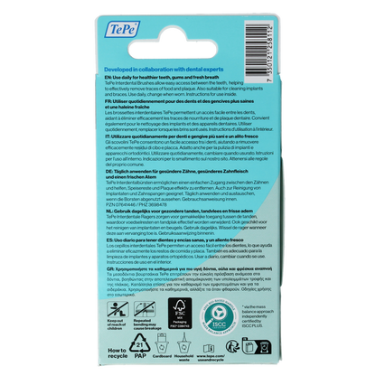 TePe Interdentale ragers original zwart 1,5mm maat 8 6.00 Stuks