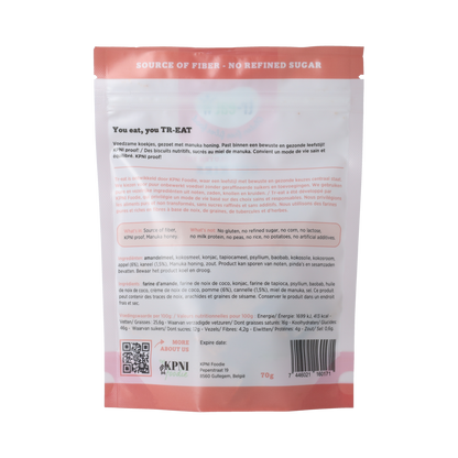 Treat Cookies appel kaneel glutenvrij 80.00 Gram