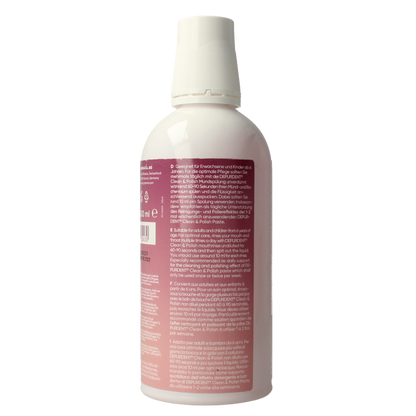 Wild  Depurdent clean & polish mondwater 500 Milliliter