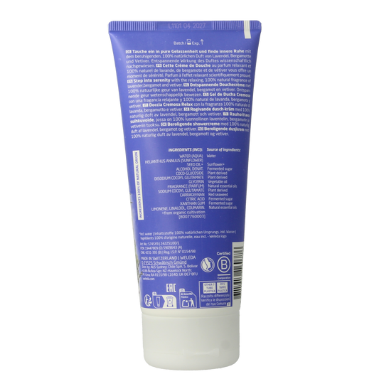 Weleda Relax douchecreme 200.00 Milliliter