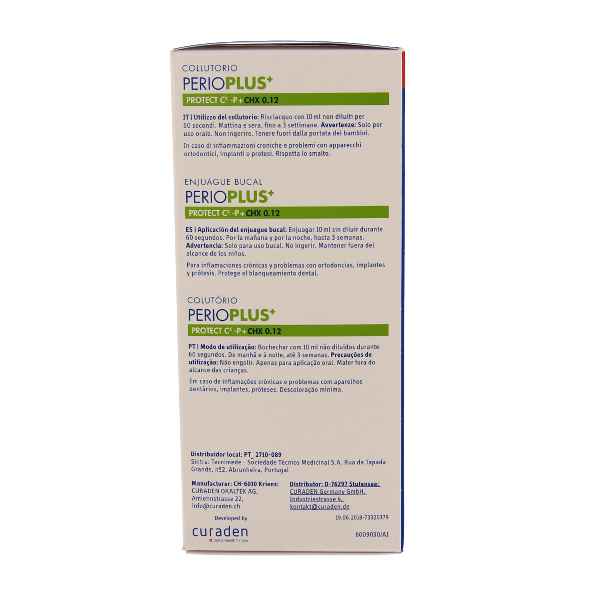 Curaprox Perio plus+ protect CHX 0.12 mondspoeling 200.00 Milliliter