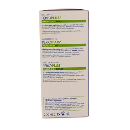 Curaprox Perio plus+ protect CHX 0.12 mondspoeling 200.00 Milliliter