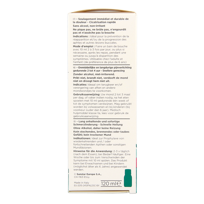GUM Aftaclear mondwater 120.00 Milliliter