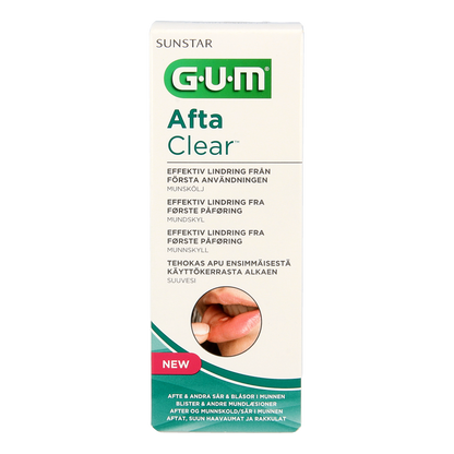 GUM Aftaclear mondwater 120.00 Milliliter