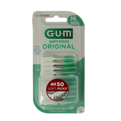 GUM Soft-picks original medium 50 Stuks