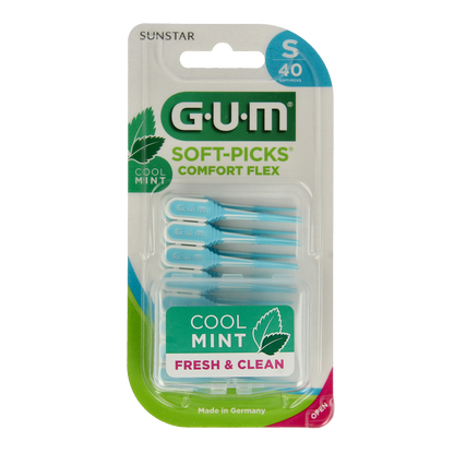 GUM Soft picks comfort flex mint small 40.00 Stuks