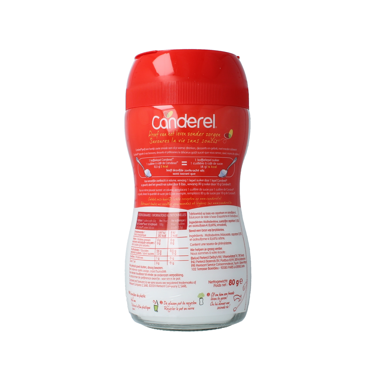 Canderel Schepje zoet pot 80.00 Gram