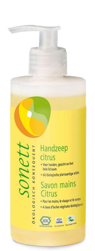 Sonett Handzeep citrus vloeibaar 300.00 Milliliter