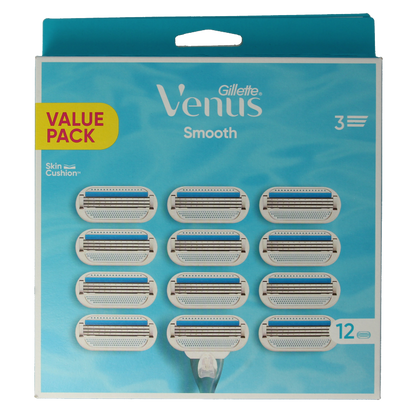 Gillette Venus smooth mesjes 12 Stuks