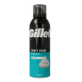 Gillette Scheerschuim sensitive 200.00 Milliliter
