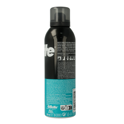 Gillette Scheerschuim sensitive 200.00 Milliliter