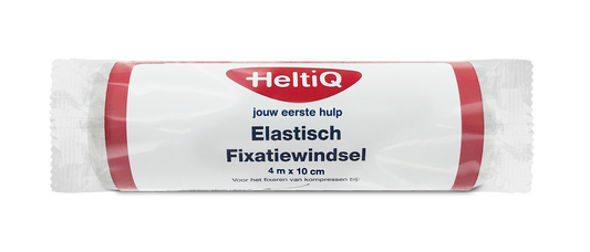 Heltiq Elastisch fixatiewindsel 4m x 10cm 1.00 Stuks