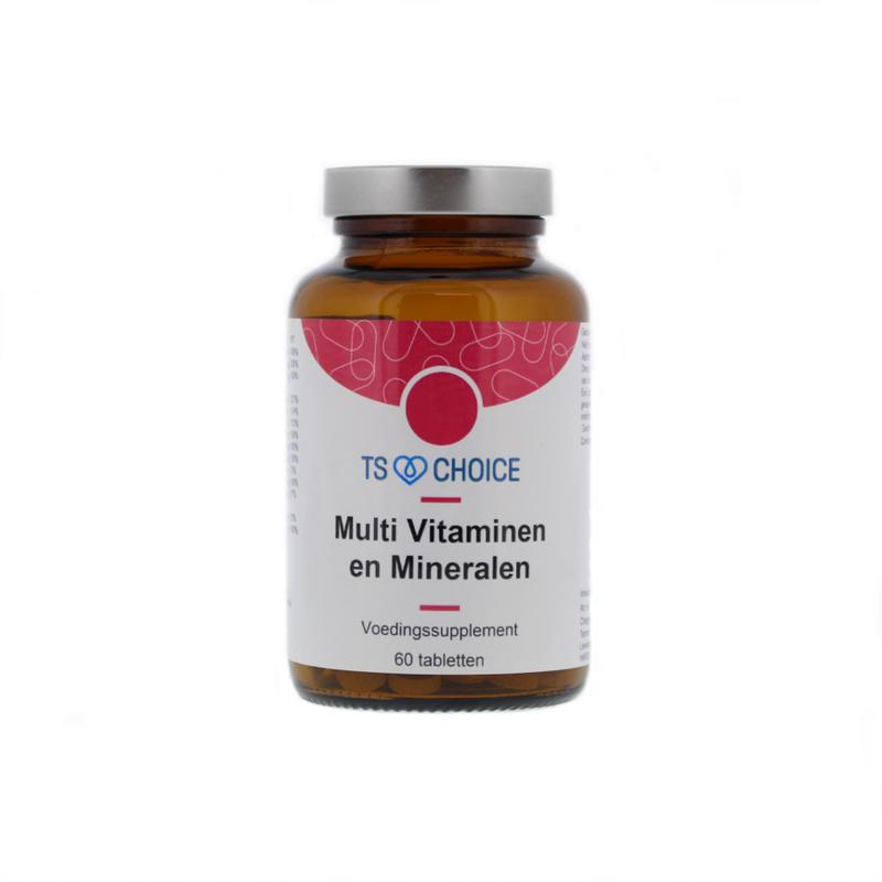TS Choice Multi vitamine en mineralen 60.00 Tabletten