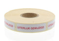 Blockland Strooketiket uiterlijk gewijzigd 44 x 11mm 750.00 Stuks