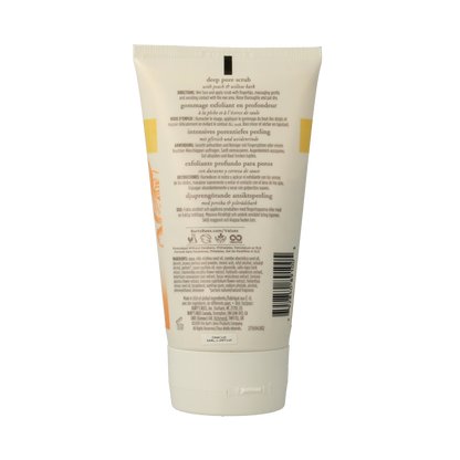 Burt's Bees Gezichtscrub peach & willowbark 113.30 Gram