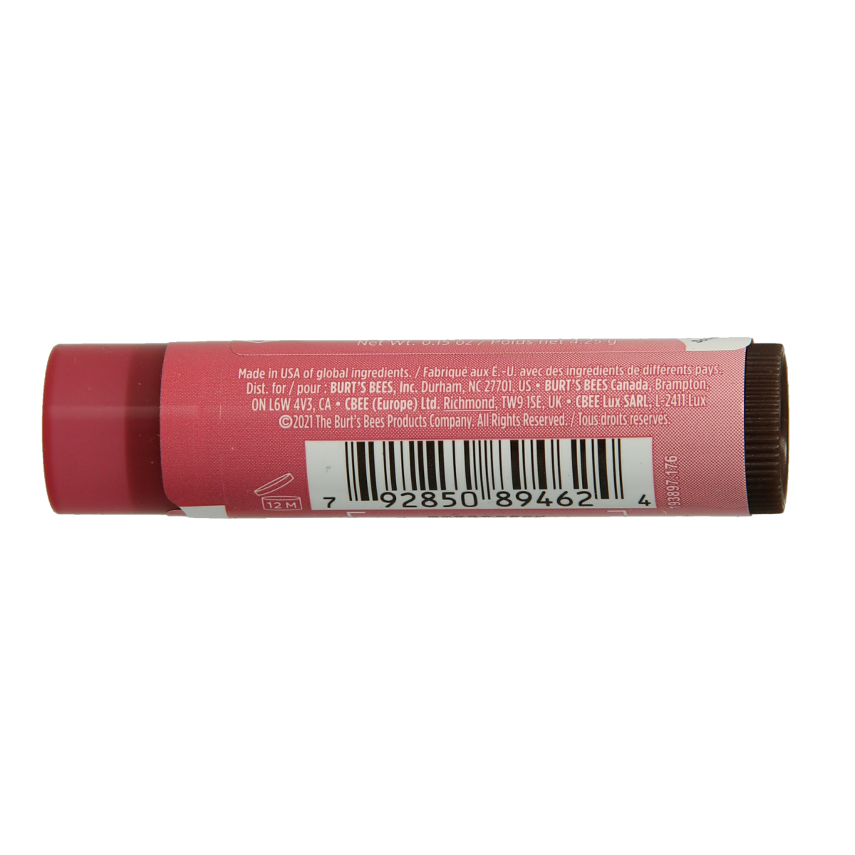 Burt's Bees Getinte lippenbalsem Hibiscus 4.25 Gram