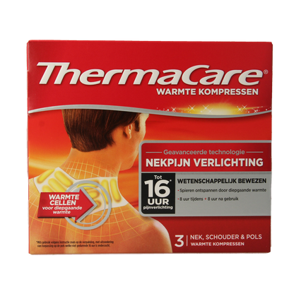Thermacare Warmte kompres nek, schouder, pols 1.00 Stuks
