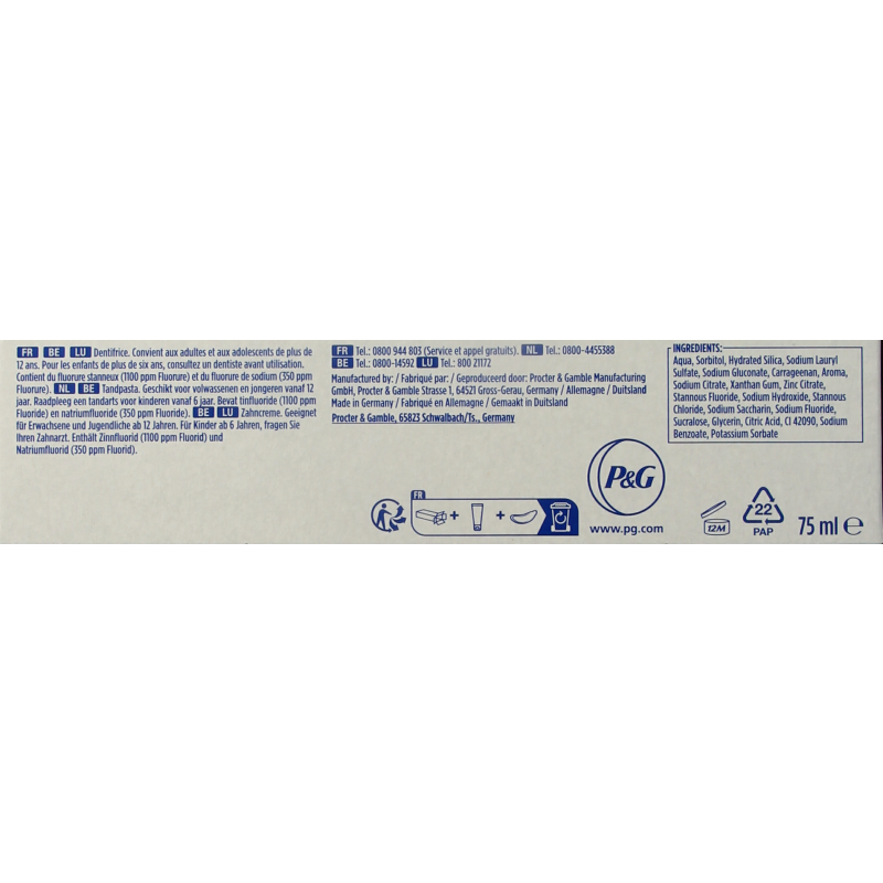 Oral B Tandpasta pro-expert gevoelige tanden  75 Milliliter