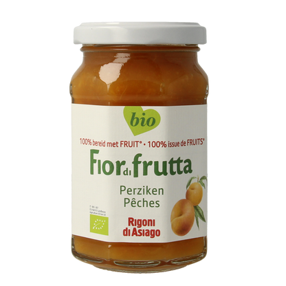 Fiordifrutta Perzikjam bio 250.00 Gram