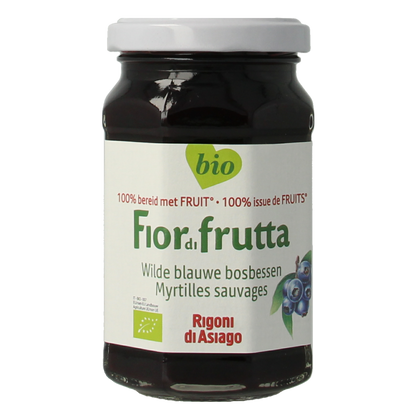 Fiordifrutta Blauwe bosbesjam bio 250.00 Gram