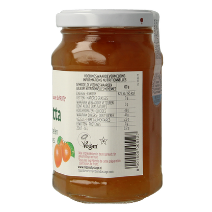 Fiordifrutta Sinaasappeljam bio 260.00 Gram