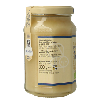 Mielbio Sinaasappel creme honing bio 300.00 Gram