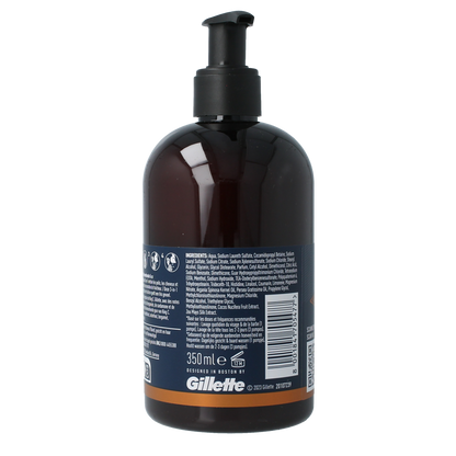 Gillette King c baard en gezichtsreiniger 350.00 Milliliter