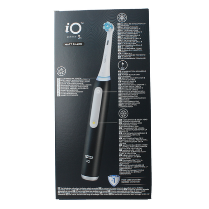 Oral B Elektrische tandenborstel IO3S matt black 1.00 Stuks