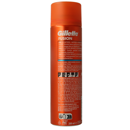 Gillette Fusion shaving gel 200.00 Milliliter