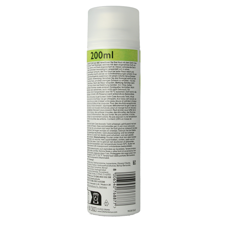 Gillette Venus scheergel avocado 200 Milliliter