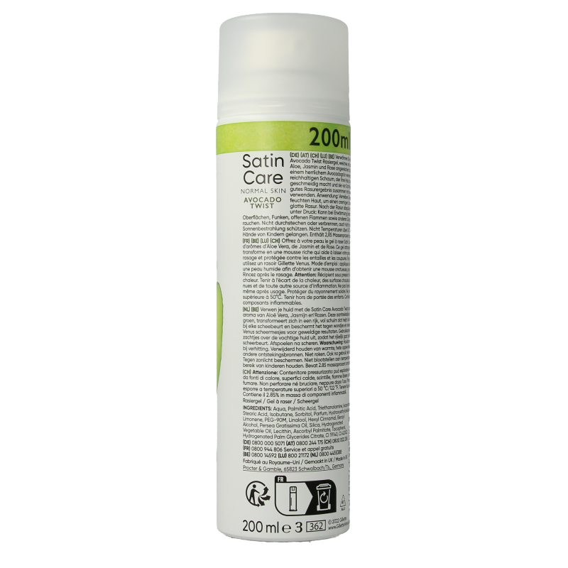 Gillette Venus scheergel avocado 200 Milliliter