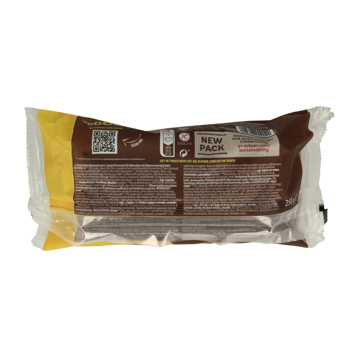 Schar Marmorkuchen marmercake glutenvrij 250.00 Gram