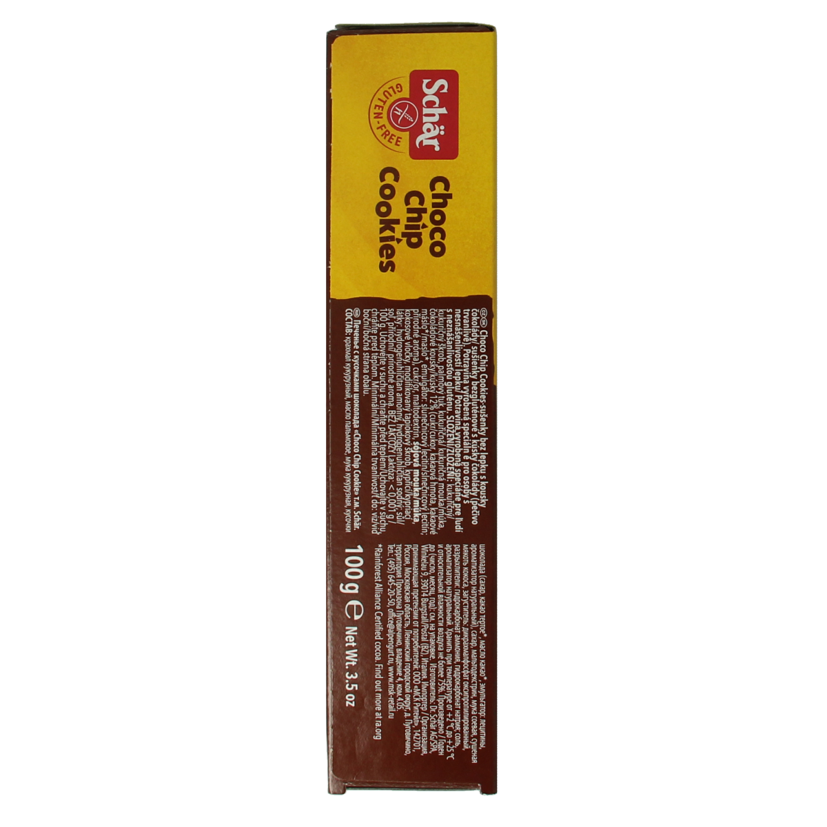 Schar Choco chip cookies glutenvrij 100.00 Gram
